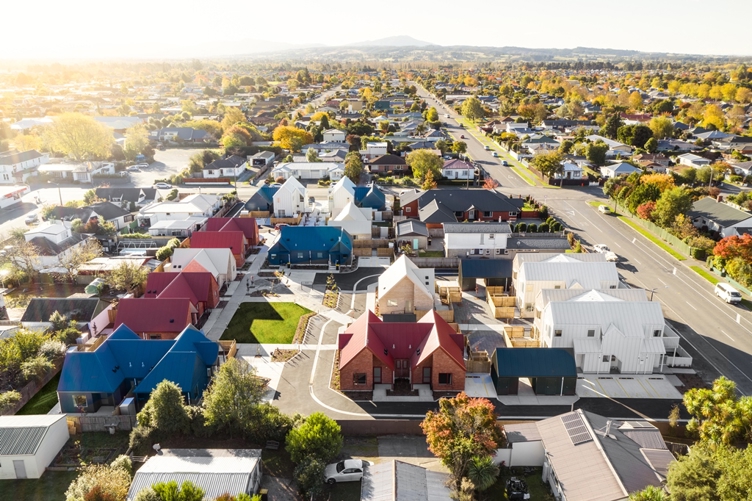 Social Housing Development Rangiora Rohan Collett Architects